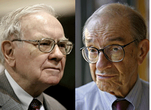Warren Buffett & Alan Greenspan